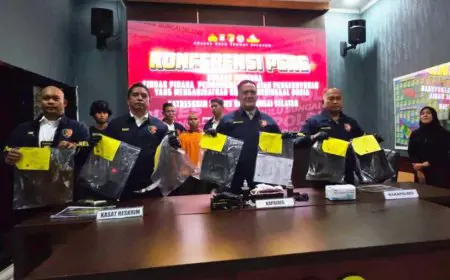 Polres HSS Ringkus Pelaku Pembunuhan Sadis di Loksado, Sempat Ancam Polisi dengan Senapan Angin