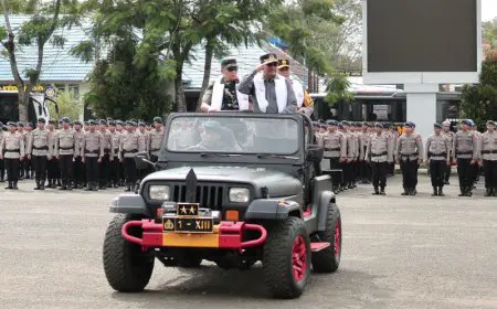 Polda Kalsel Menurunkan Ribuan Personel di Operasi Sekumpul Intan 2025