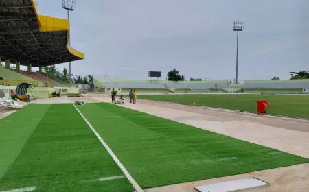 Stadion 17 Mei Banjarmasin Siap Digunakan, Penyempurnaan Berlanjut 2026