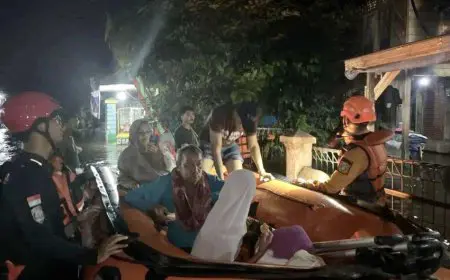 Banjir Rendam 89 Desa di Banjar, Ratusan Jiwa Mengungsi