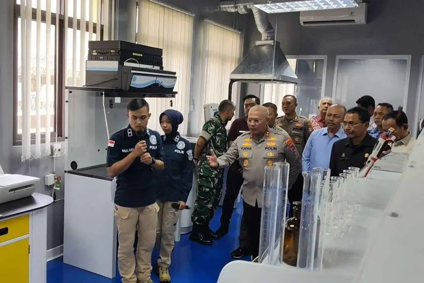 Lompatan Pelayanan Forensik, Labfor Polda Kalsel Resmi Beroperasi