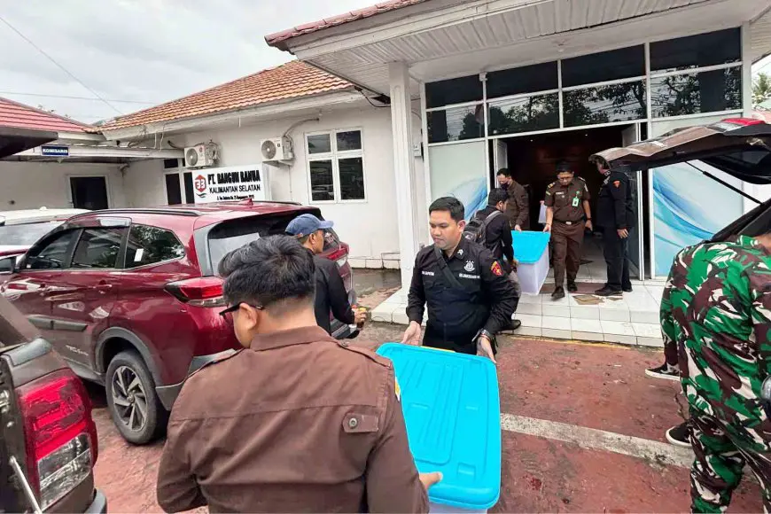 Momen Hakordia 2025, Kejati Kalsel Geledah Kantor BUMD Bangun Banua