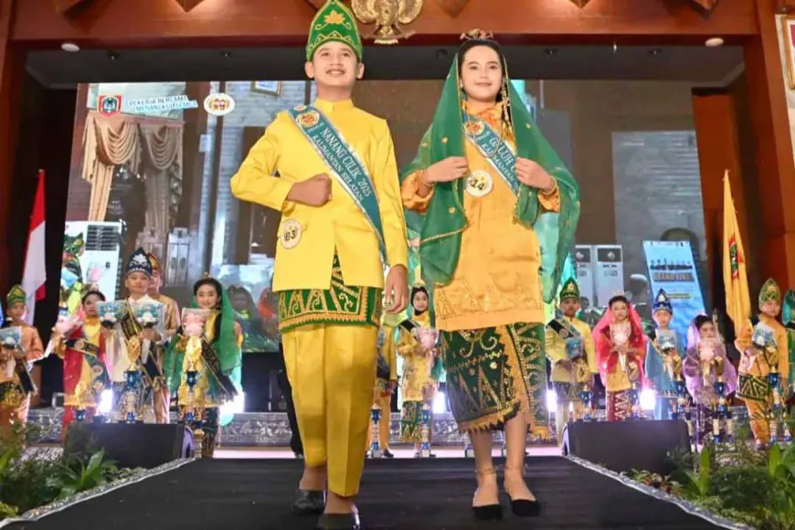 Banjarbaru dan Batola Berjaya, Rasydan–Raisya Juarai Nanang Galuh Cilik Kalsel 2025