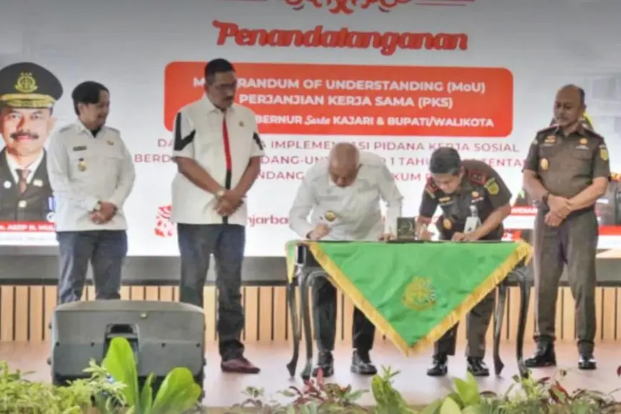 Disepakati Kejati dan Pemprov Kalsel, Apa Maksud Pidana kerja Sosial?