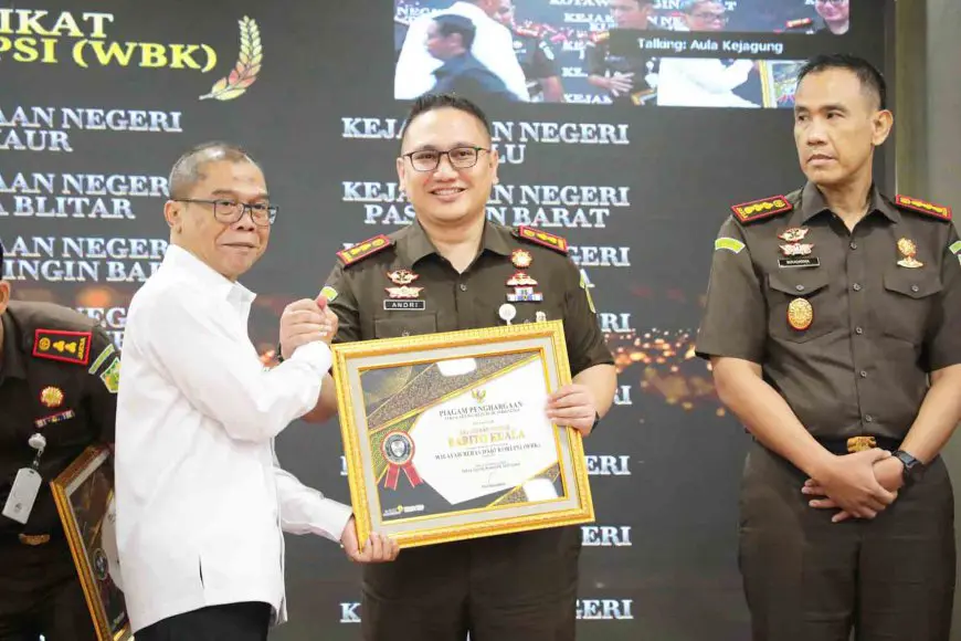 Kejari Batola Resmi Berpredikat WBK 2025, Termasuk 38 Satker Terbaik di Indonesia