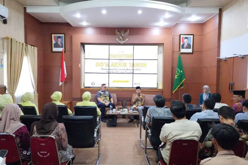 Refleksi Akhir Tahun, Kejari Barito Kuala Gelar Tausiyah dan Doa Bersama