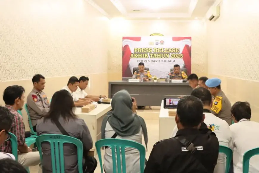 Catatan Akhir Tahun Polres Batola: Kriminalitas Menurun, Kasus Menonjol Tuntas Ditangani