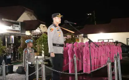 57 Personel Polri dan PNS Polres Batola Naik Pangkat di Pengujung 2025