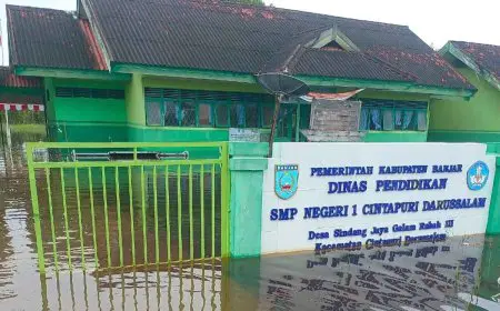 Masih Terdampak Banjir, Ratusan Sekolah di Kalsel Dapat Relaksasi
