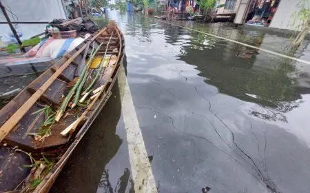Banjir Kembali Melanda Jejangkit Batola, Rumah Warga Terendam Hingga 40 Sentimeter