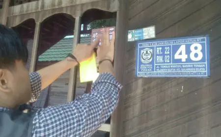 RT Menjadi Ujung Tombak, Pemkot Banjarmasin Tambah Dana Operasional