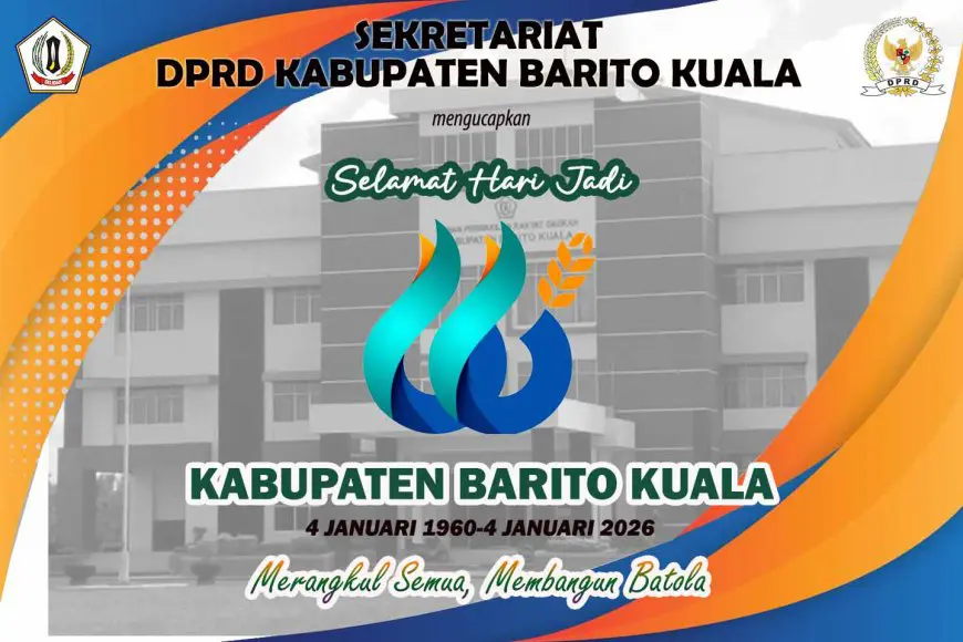 DPRD Barito Kuala Mengucapkan Selamat Hari Jadi ke-66 Batola