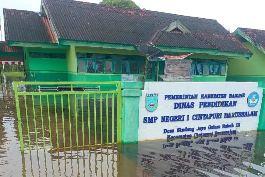 Masih Terdampak Banjir, Ratusan Sekolah di Kalsel Dapat Relaksasi