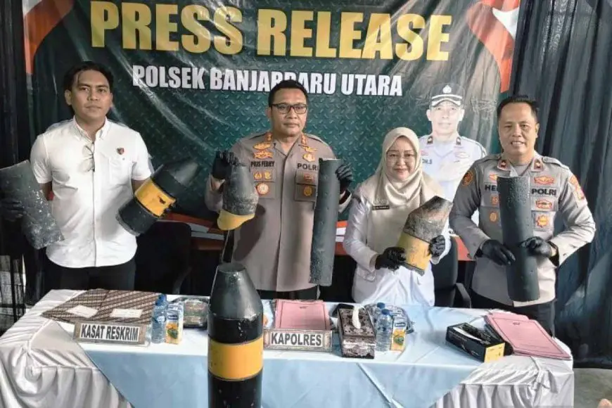 Bikin Pemkot Banjarbaru Merugi Ratusan Juta, Pencuri Bollard Berhasil Ditangkap