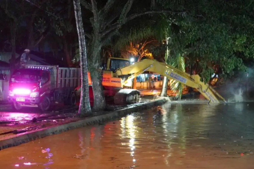 Atasi Banjir di Banjarmasin Timur, Sungai Gatot Subroto Dikeruk