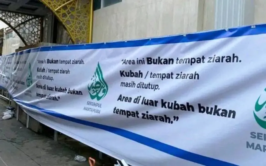 Kubah Abah Guru Sekumpul Masih Ditutup, Berikut Penjelasan dan Alasannya