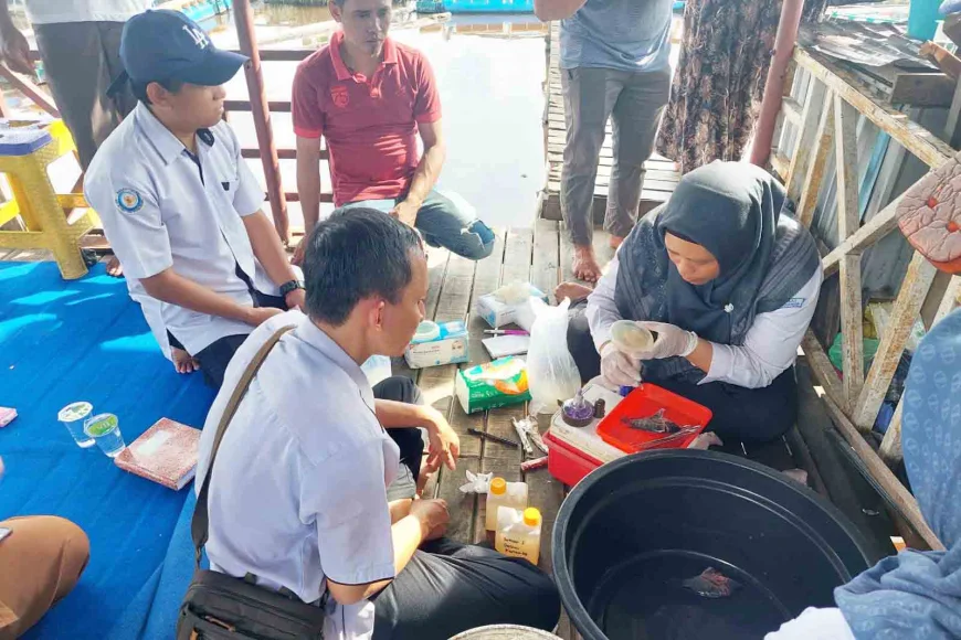 Dinkes dan DLH Batola Ungkap Kondisi Air Sungai Barito Selama Danum Bangai