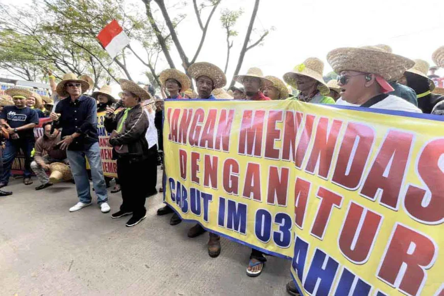 Ikasuda Kalselteng Geruduk KSOP Banjarmasin, Tolak Instruksi Menhub Nomor 3 Tahun 2025