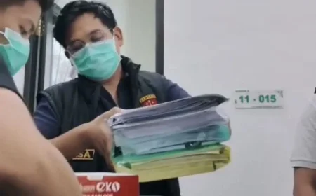 Penggeledahan di Kantor Disperindag Balangan Ungkap Kejanggalan Proyek Pasar Uren