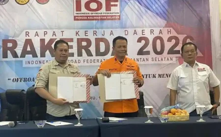 Basarnas Banjarmasin Gandeng IOF Kalsel, Perkuat Operasi SAR di Medan Ekstrem