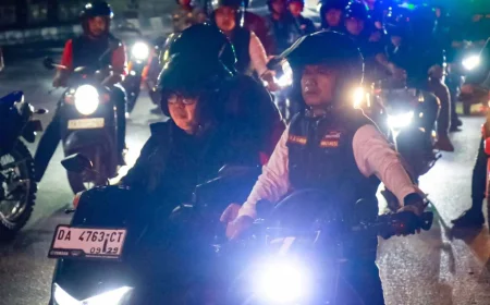 Cegah Gangguan Ramadan, Polresta Banjarmasin Ringkus 41 Remaja Dalam Patroli Dini Hari