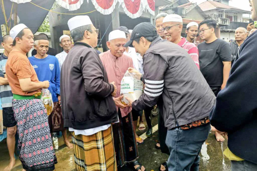 Gerak Cepat Pemprov Kalsel Atasi Dampak Banjir, Wagub Antar Paket Bantuan ke Banjar