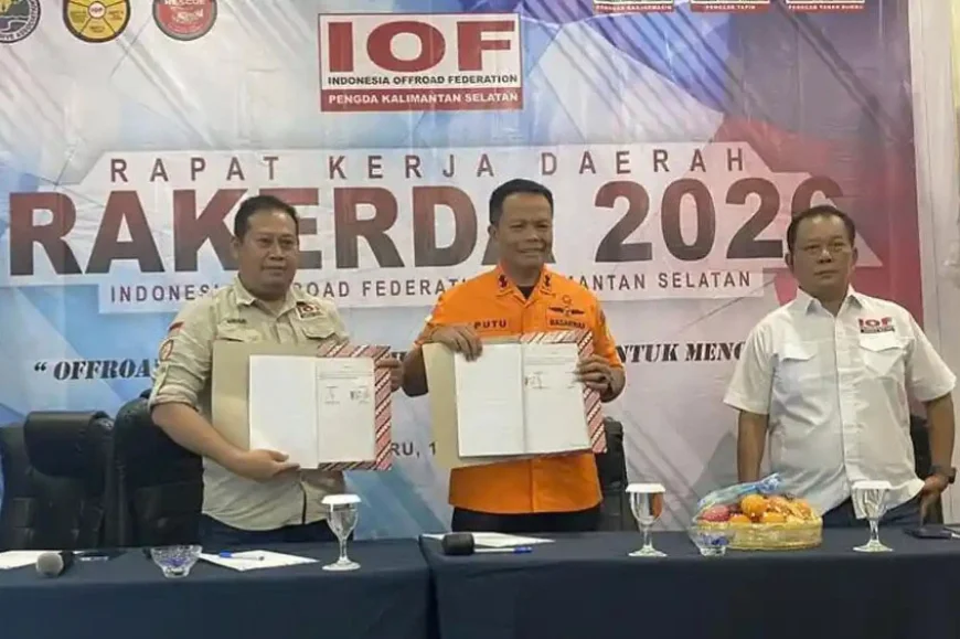 Basarnas Banjarmasin Gandeng IOF Kalsel, Perkuat Operasi SAR di Medan Ekstrem
