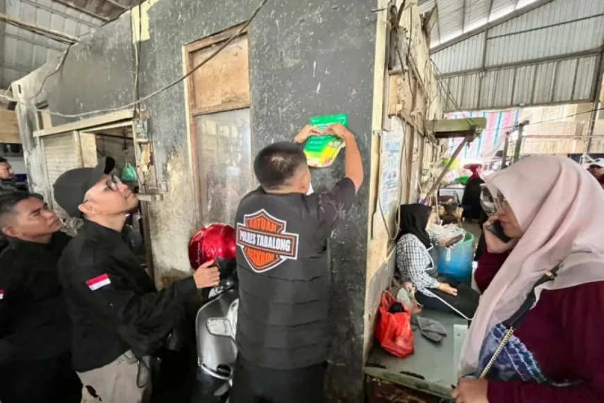 Satreskrim Polres Tabalong Ajak Warga Awasi Harga Pangan