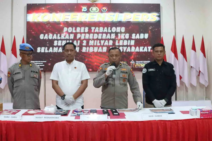 Simpan Sabu 1 Kilogram, Residivis di Kelua Tabalong Kembali Ditangkap