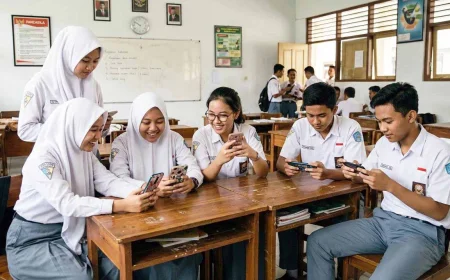 Fokus Belajar Menjadi Prioritas, Disdikbud Kalsel Batasi Penggunaan Ponsel di Sekolah