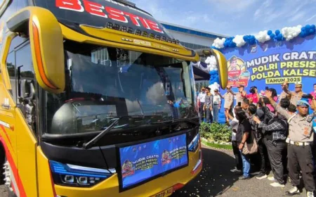 Kabar Gembira! Polda Kalsel Buka Mudik Gratis Lebaran 2026