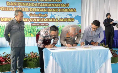 Pasar Jagung Masih Besar, Polda Kalsel Dorong Peningkatan Produksi