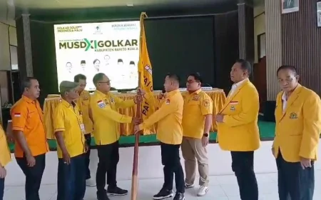 Herman Susilo Pimpin Golkar Batola, Bidik 18 Kursi DPRD
