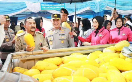 Jelang Lebaran 2026, Polda Kalsel Gelar Pasar Pangan Murah dan Bagi Sembako Gratis