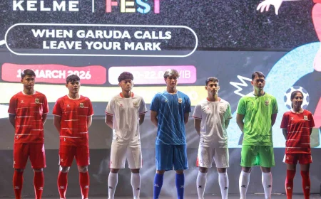 Kelme Rilis Jersey Baru Timnas Indonesia, Harga Mulai Rp749 Ribu