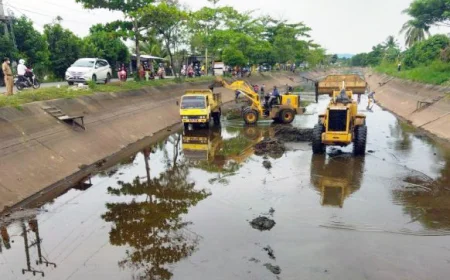 Saluran Irigasi Riam Kanan Segera Dikeringkan, Petani di Kalsel Diminta Bersiap