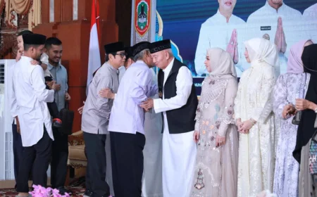 Gubernur Kalsel Gelar Silaturahmi Idulfitri 1447 Hijriah, Ribuan Warga Sambangi Mahligai Pancasila