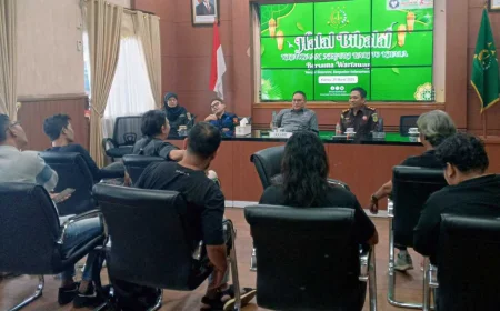 Halal Bihalal Kejari Batola Bersama Wartawan, Perkuat Sinergi dan Keterbukaan Informasi