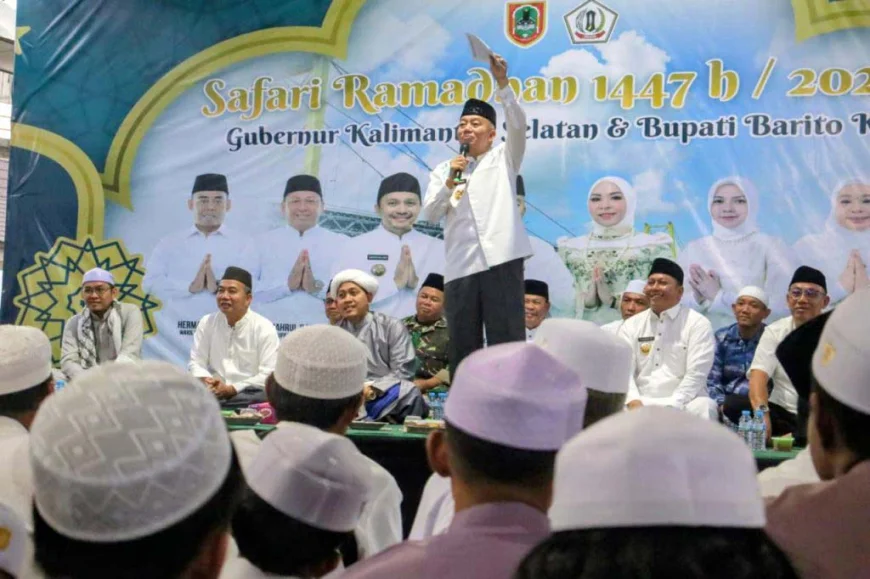 Buka Bersama Ribuan Warga Batola, Gubernur Kalsel Beber Program Prioritas