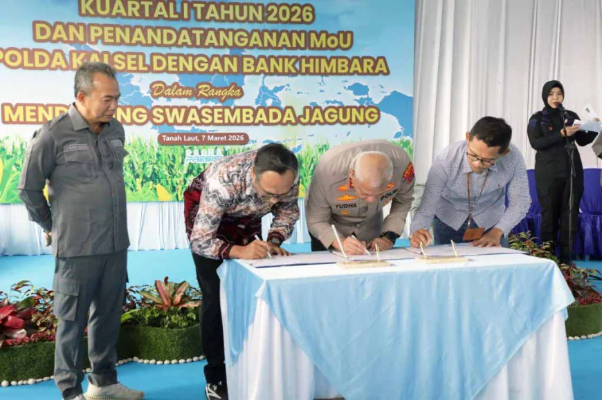 Pasar Jagung Masih Besar, Polda Kalsel Dorong Peningkatan Produksi