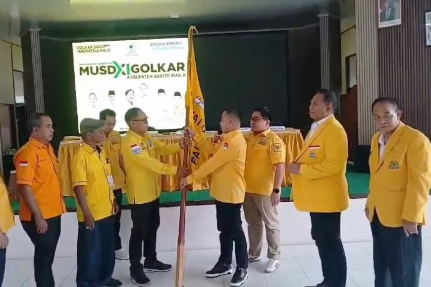 Herman Susilo Pimpin Golkar Batola, Bidik 18 Kursi DPRD