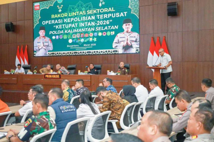 2.189 Personel Gabungan Disiagakan Polda Kalsel untuk Pengamanan Idulfitri 1447 Hijriah