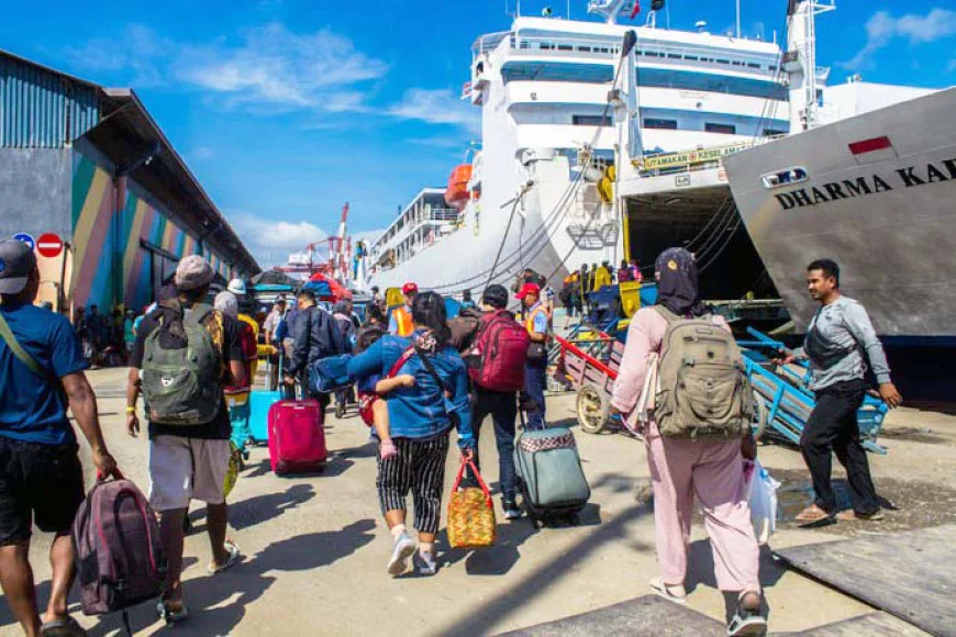 Lonjakan Pemudik di Kalimantan, Pelindo Catat Kenaikan 15,45 Persen