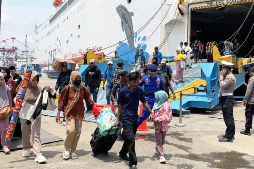 Puncak Arus Balik Lebaran 2026 di Pelabuhan Trisakti Banjarmasin Tembus 2.154 Penumpang