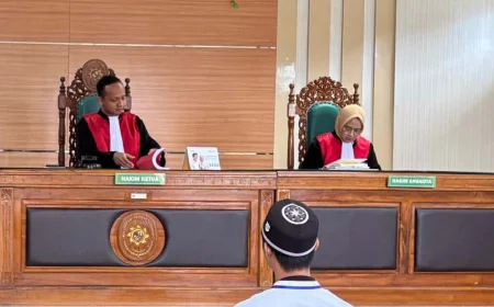 Perbuatan Tak Berperikemanusiaan, Pelaku Pembunuhan Bayi di HST Dihukum Penjara 14 Tahun