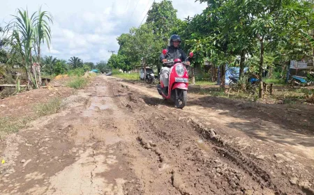 Pekerjaan Besar Infrastruktur Batola, 560 Kilometer Jalan Perlu Perbaikan Serius