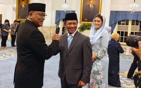 Prabowo Lantik Enam Pejabat Baru, Hanif Tak Lagi Menteri Lingkungan Hidup