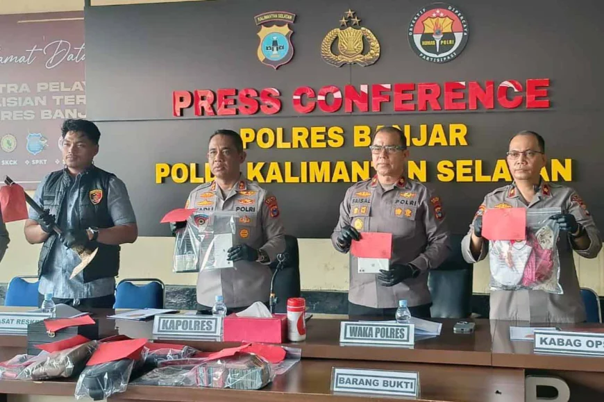 Pembunuh Siswi SMKN 1 Simpang Empat Banjar Ditangkap, Pelaku Residivis Pencurian