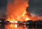 Puluhan Toko di Pasar Lima Banjarmasin Terbakar, Kerugian Capai Miliaran