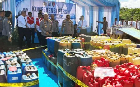 Polda Kalsel Bongkar Praktik Ilegal Distribusi BBM dan LPG Subsidi Senilai Rp12,4 Miliar